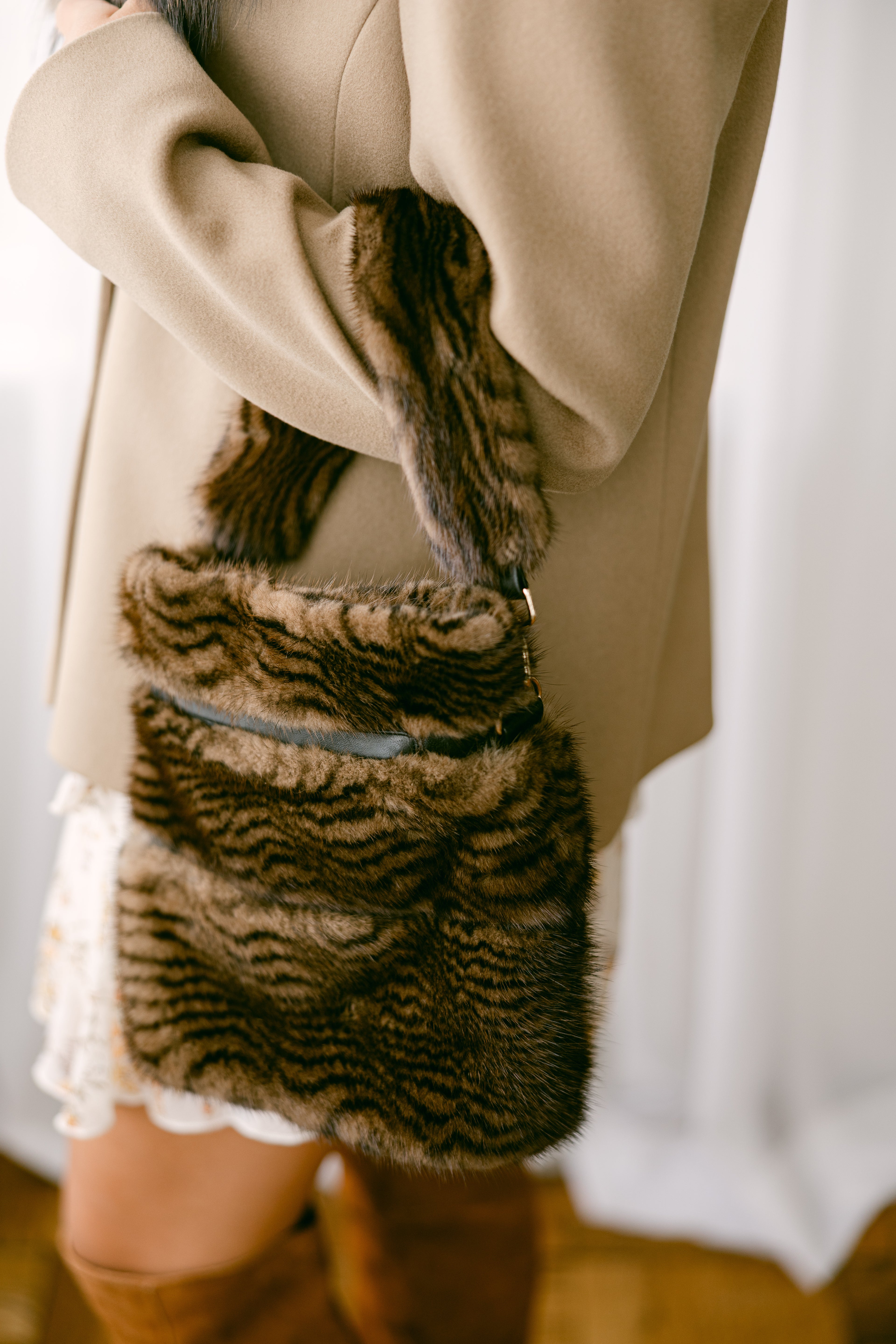 Monochrome Mink Bag Gina