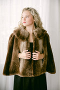 Brown Beaver Cape